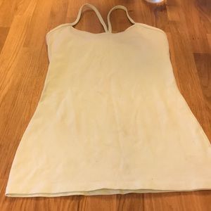 Mint green lululemon work out top